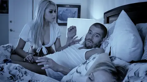 Marsha May is hotwife while Xander's girlfriend sleeps